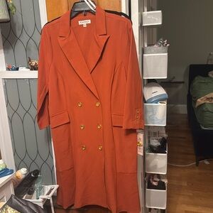 Nanette Lepore rust colored dress size 12 NWT